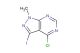 4-chloro-3-iodo-1-methyl-1H-pyrazolo[3,4-d]pyrimidine