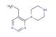 5-ethyl-4-(piperazin-1-yl)pyrimidine