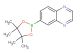 6-(4,4,5,5-tetramethyl-1,3,2-dioxaborolan-2-yl)quinoxaline
