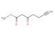 methyl 3-oxohept-6-ynoate