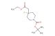 tert-butyl 4-(2-ethoxy-2-oxoethyl)-4-fluoropiperidine-1-carboxylate