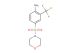 4-(morpholinosulfonyl)-2-(trifluoromethyl)aniline