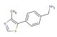 (4-(4-methylthiazol-5-yl)phenyl)methanamine