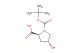 (2S,4R)-1-(tert-butoxycarbonyl)-4-hydroxypyrrolidine-2-carboxylic acid