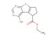 ethyl 4-hydroxy-6,7-dihydro-5H-cyclopenta[4,5]thieno[2,3-d]pyrimidine-5-carboxylate