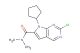 2-chloro-7-cyclopentyl-N,N-dimethyl-7H-pyrrolo[2,3-d]pyrimidine-6-carboxamide