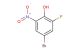 4-bromo-2-fluoro-6-nitrophenol