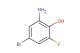 2-amino-4-bromo-6-fluorophenol
