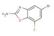 5-bromo-7-fluorobenzo[d]oxazol-2-amine