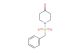 1-(benzylsulfonyl)piperidin-4-one