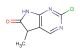2-chloro-5-methyl-5H-pyrrolo[2,3-d]pyrimidin-6(7H)-one