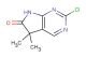 2-chloro-5,5-dimethyl-5H-pyrrolo[2,3-d]pyrimidin-6(7H)-one
