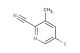 5-fluoro-3-methyl-pyridine-2-carbonitrile