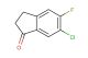 6-chloro-5-fluoro-2,3-dihydro-1H-inden-1-one