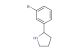 2-(3-bromophenyl)pyrrolidine