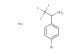 1-(4-bromophenyl)-2,2,2-trifluoroethanamine hydrochloride