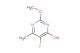 5-fluoro-2-methoxy-6-methylpyrimidin-4-ol