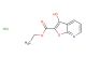 ethyl 3-hydroxyfuro[2,3-b]pyridine-2-carboxylate hydrochloride