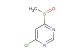 4-chloro-6-(methylsulfinyl)pyrimidine