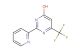 2-pyridin-2-yl-6-trifluoromethyl-pyrimidin-4-ol