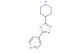 2-(piperidin-4-yl)-5-(pyridin-4-yl)-1,3,4-oxadiazole