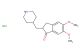 5,6-Dimethoxy-2-(4-piperidinylmethyl)-1-indanone hydrochloride