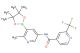 N-(6-methyl-5-(4,4,5,5-tetramethyl-1,3,2-dioxaborolan-2-yl)pyridin-3-yl)-2-(trifluoromethyl)isonicotinamide