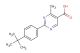 2-(4-(tert-butyl)phenyl)-4-methylpyrimidine-5-carboxylic acid