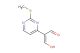 3-hydroxy-2-(2-(methylthio)pyrimidin-4-yl)acrylaldehyde