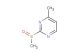 4-methyl-2-(methylsulfinyl)pyrimidine