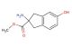 methyl 2-amino-5-hydroxy-2,3-dihydro-1H-indene-2-carboxylate