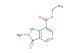 ethyl 2-methyl-3-oxo-2,3-dihydro-1H-pyrazolo[4,3-c]pyridine-7-carboxylate