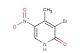 3-bromo-4-methyl-5-nitro-1H-pyridin-2-one
