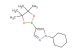 1-cyclohexyl-4-(4,4,5,5-tetramethyl-1,3,2-dioxaborolan-2-yl)-1H-pyrazole
