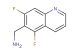 (5,7-difluoroquinolin-6-yl)methanamine