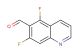5,7-difluoroquinoline-6-carbaldehyde