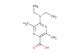5-(diethylamino)-3,6-dimethylpyrazine-2-carboxylic acid