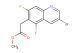 methyl 2-(3-bromo-5,7-difluoroquinolin-6-yl)acetate