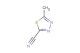 5-methyl-1,3,4-thiadiazole-2-carbonitrile