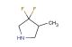 3,3-difluoro-4-methylpyrrolidine