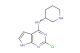 (R)-2-chloro-N-(piperidin-3-yl)-7H-pyrrolo[2,3-d]pyrimidin-4-amine