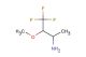 4,4,4-trifluoro-3-methoxybutan-2-amine