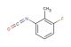 1-fluoro-3-isocyanato-2-methylbenzene