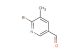 2-bromo-5-formyl-3-methylpyridine