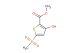 methyl 3-hydroxy-5-(methylsulfonyl)thiophene-2-carboxylate