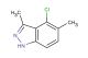 4-chloro-3,5-dimethyl-1H-indazole