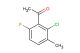 1-(2-chloro-6-fluoro-3-methylphenyl)ethanone