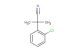 2-(2-chlorophenyl)-2-methylpropanenitrile