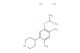 2-isopropoxy-5-methyl-4-(piperidin-4-yl)aniline dihydrochloride