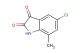5-chloro-7-methylindoline-2,3-dione